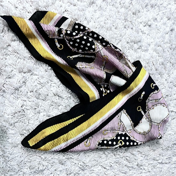 Square Silky Fashion Scarf - Picture 2 of 5